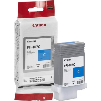 Canon ink PFI-107C (Cyan), original (6706B001)